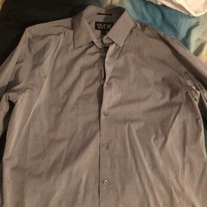 EXPRESS modern fit Grey dress shirt